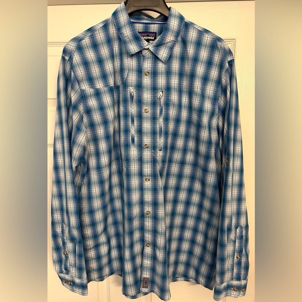 Men’s Patagonia Sun Stretch shirt (L)
